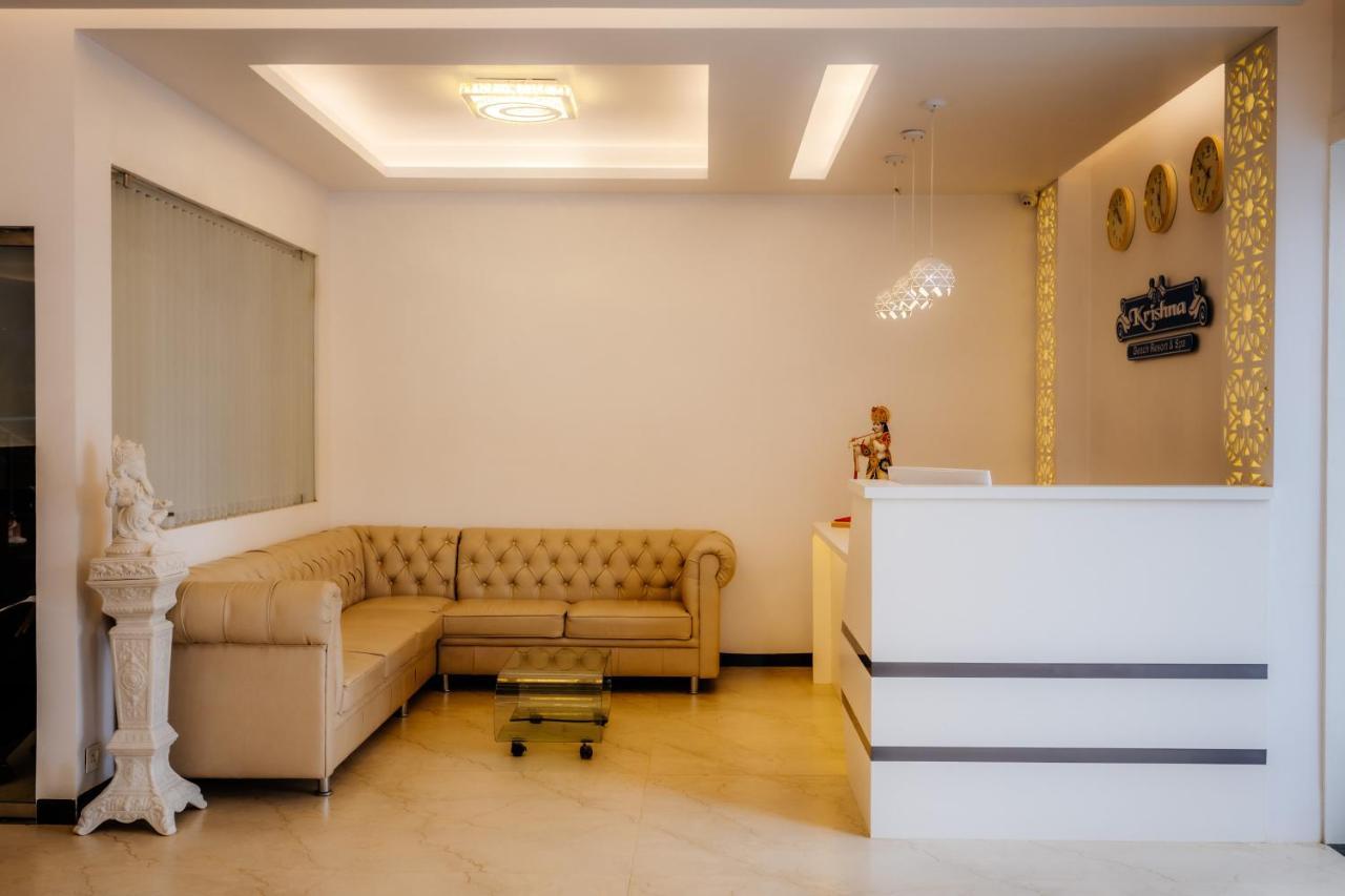 Krishna Beach Resort & Spa Colva Exteriör bild